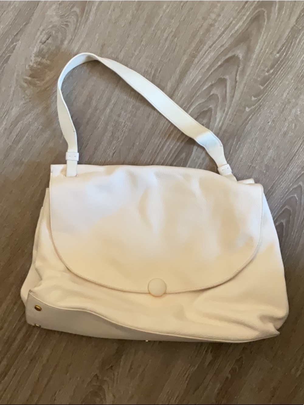 Vince pebble leather handbag